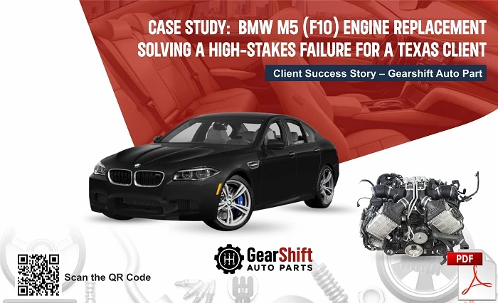 BMW M5 engine replacement
